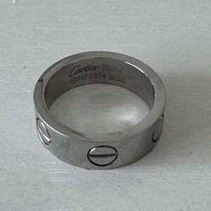 Silver women’s thick Ring